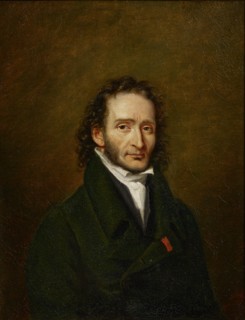 Portrait of Niccolò Paganini (1782-1840).