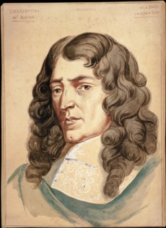 Portrait of the composer Marc-Antoine Charpentier (1634-1704).