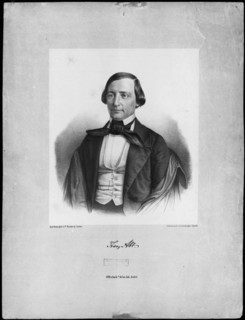 Portrait of the composer Franz Abt (1819-1885).
