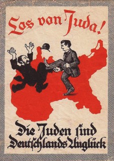 The Jews are Our Misfortune, 1920s.