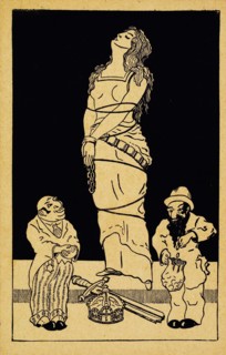 Germania. Anti-Semitic Postcard, c. 1920.