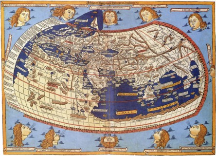 Ptolemy World map, 1467.