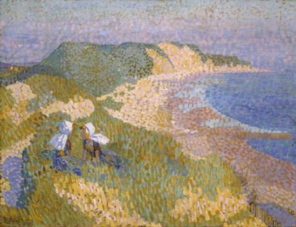 Sea and dunes at Zoutelande, 1907.
