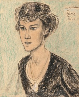 Portrait of Mme Kleijkamp-Strüben, 1919.