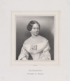 Grand Duchess Elizabeth Mikhailovna of Russia (1826-1845), Duchess of Nassau, ca 1844-1850.