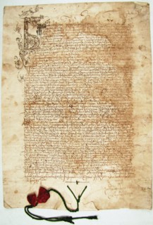 The edict of the Tsar Michail I Fyodorovich of Russia (1596-1645), 1625.