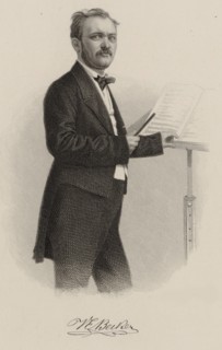 Portrait of the composer Valentin Eduard Becker (1814-1890), 1860.