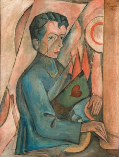 Portrait of the poet Bruno Jasienski (1901-1938), c. 1920.
