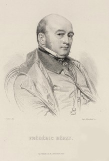 Portrait of the composer Frédéric Bérat (1801-1855).