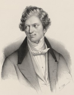 Portrait of the composer Charles-Auguste de Bériot (1802-1870), 1840.