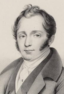 Portrait of the composer Michele Enrico Carafa (1787-1872), 1825.