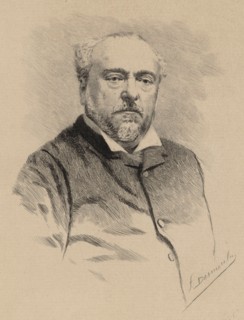 Portrait of the composer Emmanuel Chabrier (1841-1894), 1890.