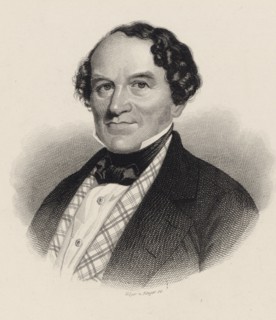 Portrait of the composer Conradin Kreutzer (1780-1849).
