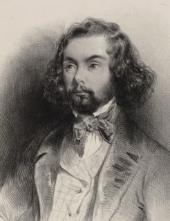 Portrait of the composer Félicien David (1810-1876).