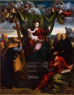 The Virgin and Child with Saints, First Half of 16th cen..
