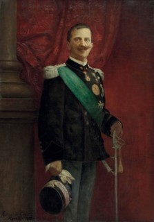 Portrait of Victor Emmanuel III (1869-1947), King of Italy, 1913.