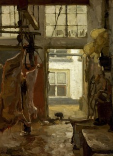 Slaughterhouse, 1889.