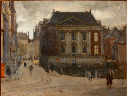 View of the Mauritshuis in The Hague.