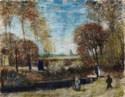 The Parsonage Garden at Nuenen, 1885.