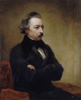 Portrait of Ary Scheffer (1795-1858), c. 1840.