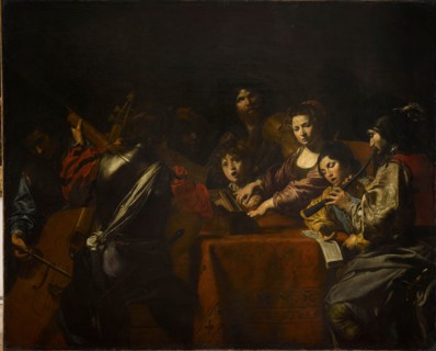 Concert with Eight Figures, 1628?1630.