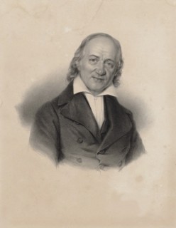 Portrait of the composer Gottfried Wilhelm Fink (1783-1846), 1840.