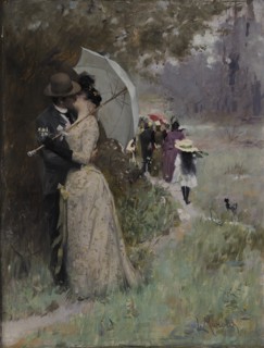 The Kiss, 1890s.