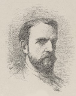 Portrait of the organist and composer Alexandre Georges (1850-1938), 1910.