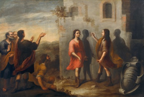 The invention of the painting, 1665.