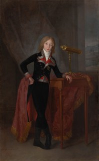 Portrait of Pedro de Alcántara Téllez-Girón y Alfonso-Pimentel (1786-1851), Prince of Anglona, 1798.