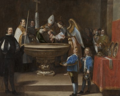 The Baptism of Saint Francis, ca 1664.