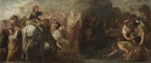 Moses Striking Water from the Rock, 1670.