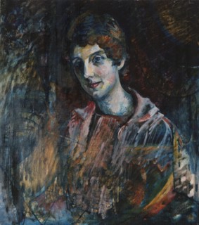 Portrait of Nina Kandinsky, the painter's wife, 1917.