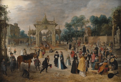 A Feast in an Italian Villa, c. 1620.