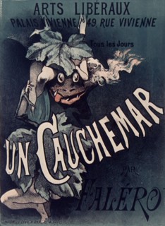 A Nightmare (Un Cauchemar). Arts Libéraux. Palais Vivienne, 1888.
