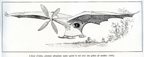 Ader Éole, 1890.