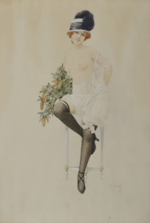 Female Nude, 1919.