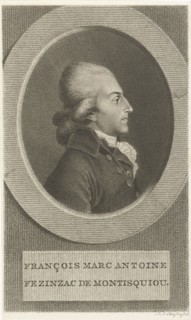 François-Xavier-Marc-Antoine de Montesquiou-Fézensac (1756-1832) , 1790s.
