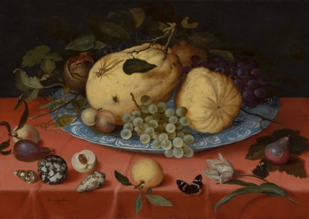 Fruit Still Life with Shells and Tulip, 1620.