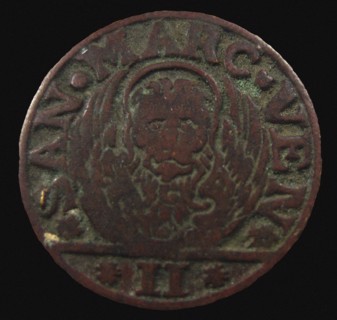 Gazzetta: Dalmatia & Albania, 2 Soldo, Republic of Venice. (Obverse) , 1684.