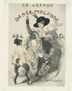 Illustration from the Series La Grande Danse Macabre des Vifs, c. 1907.