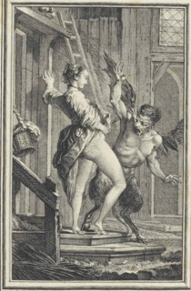Illustration to Contes et Nouvelles by Jean de La Fontaine, 1762.
