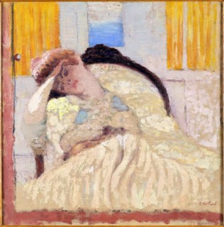 Misia assise dans une bergère, dit Nonchaloir, 1901.