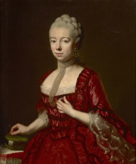 Portrait of Baroness Sophia Katharina von Brukenthal, née von Klockner, c. 1790.