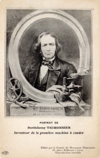 Portrait of Barthélemy Thimonnier (1793-1857), 1900s.
