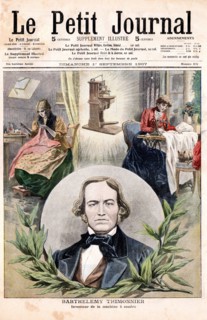 Portrait of Barthélemy Thimonnier (1793-1857), 1907.
