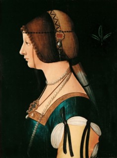Portrait of Bianca Maria Sforza (1472-1510), Between 1475 and 1500.