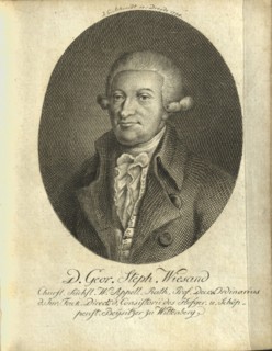 Portrait of Georg Stephan Wiesand (1736-1821) , 1794.