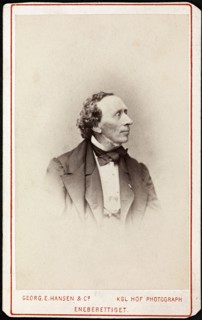 Portrait of Hans Christian Andersen (1805-1875), c. 1871.