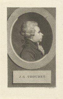 Portrait of Jacques Guillaume Thouret (1746-1794), 1790s.